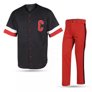 Puro al por mayor de encargo barato Jersey de béisbol al aire libre Venta caliente uniforme de béisbol personalizado al por mayor transpirable Jersey de béisbol - Product Image 2