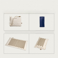 Tapis et oreiller d'acupression portables et faciles à ranger pour les entraînements sportifs et de divertissement