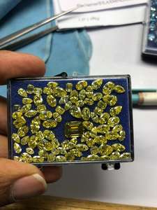 Diamant de laboratoire de 1 à 5 carats, jaune fantaisie, rond et de formes variées, certifié IGI, HPHT CVD, pour la fabrication de bijoux - Product Image 2