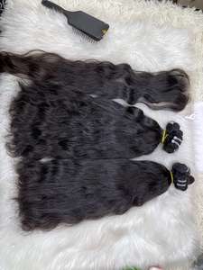 100% Extension de faisceau de cheveux humains vietnamiens Extensions de cheveux de vague naturelle vierge vietnamienne crue - Product Image 4