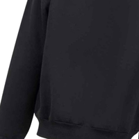 Sudadera con capucha y cremallera negra de primera calidad para hombres y mujeres, chaqueta polar de algodón Unisex con cremallera completa 100%, logotipo personalizado, ropa de calle de invierno OEM