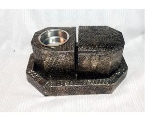 Juego de soporte de incienso Oud de Material ecológico con diseño tejido de ratán Natural juego de bandeja de quemador de incienso para decoración del hogar del Hotel al mejor precio - Product Image 2