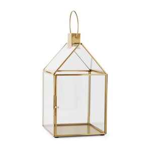 โคมไฟเทียนดีไซน์หรูหรา ชุบทองเหลือง ทำด้วยมือ สไตล์คลาสสิก สำหรับแขวนและวางบนโต๊ะ ตกแต่งบ้านในวันคริสต์มาส - Product Image 5