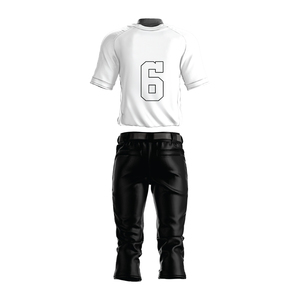 Uniformes de béisbol y sóftbol impresos con logotipo personalizado hecho en fábrica, diseño único, Material duradero, uniforme de béisbol para deportes al aire libre - Product Image 2