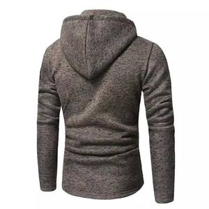 Sudaderas con Capucha de Alta Calidad para Hombre, Bordadas, Lisas, Teñidas, Nueva Moda, Color Sólido, con Cierre, Bolsillo, Estilo Casual Urbano, de Algodón - Product Image 2