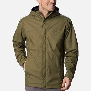 Personalizado para hombre chaqueta al aire libre cortavientos impermeable tela transpirable fabricante OEM con opciones de etiqueta privada - Product Image 1