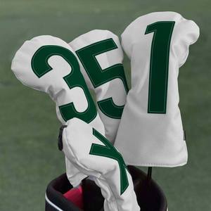 Hot Sell OEM ODM Service Custom Made High Quality Durable Embroidery Design Zipper Closure Custom Logo Sports <b>Head</b> <b>Covers</b> - Product Image 6