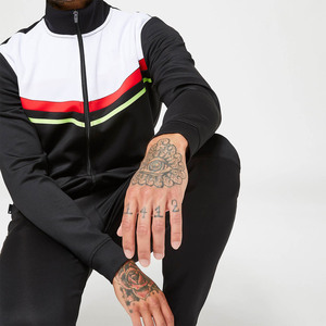 ชุดวอร์ม2ชิ้นสำหรับผู้ชายเนื้อผ้านุ่มใส่สบายดีไซน์ทันสมัยสำหรับลุคลำลองและสปอร์ตสั่งทำได้ตามต้องการ - Product Image 2