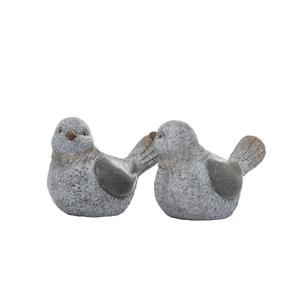 Sculpture d'oiseau de pays moderne Présentoir de figurines en métal mignon pour la maison Vaisselle Statue décorative Articles de vitrine artisanale - Product Image 1
