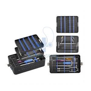 Juego de instrumentos DHS DCS, instrumentos ortopédicos de trauma de alta calidad de acero inoxidable Manual para cirugía de fijación ósea de fémur de cadera - Product Image 3