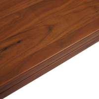Mobilier de maison OEM mobilier de salle à manger ensemble de table à manger moderne en noyer