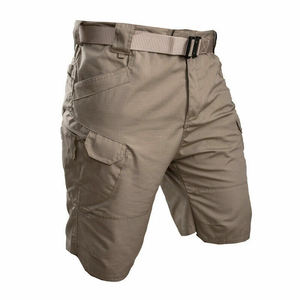 Wholesale Men's Casual <b>Camo</b> <b>Cargo</b> <b>Shorts</b> Breathable Canvas Multi Pocket Half Trousers Summer Fashion Streetwear - Product Image 3
