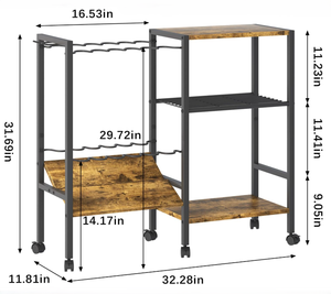 Garaje interior personalizado de gran capacidad móvil multifuncional Metal madera caña de pescar estante de almacenamiento herramienta de pesca Carro de almacenamiento - Product Image 2