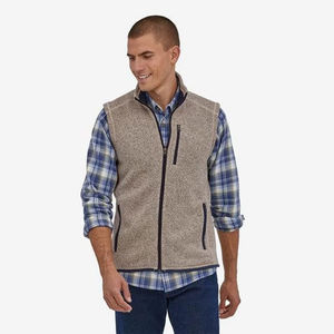 Manufacture Men's Fleece <b>Vest</b> for Sale High Quality Breathable <b>Vest</b> OEM Customized Serviced Polar Fleece <b>Vest</b> for Men - Product Image 3
