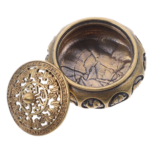 Custom Design Brass Incense <b>Bakhoor</b> <b>Burner</b> for Home & Restaurant Religious Aromatherapy Diffuser 100% Natural Durable Features - Product Image 5