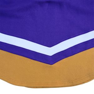 Sudadera con capucha de hockey de lana PESADA | Sudadera con capucha púrpura y Oro viejo con logotipos bordados | Ropa de temporada de invierno de fraternidad y hermandad - Product Image 6