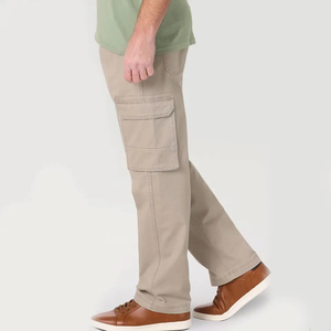 Nuevo pantalón Cargo cosido para hombre, hecho a medida, cómodo, antiarrugas, transpirable, de primera calidad, pantalón Cargo para hombre con tarifa al por mayor - Product Image 3