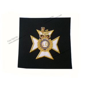 Insignias de parches bordados de níquel de alta calidad, último estilo con decoración de cuentas, cosido para uso al por mayor - Product Image 3