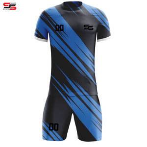Nuevo diseño personalizado Club fútbol Jersey traje sublimación fútbol transpirable equipo de fútbol uniforme de fútbol - Product Image 5