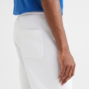 Pantalones cortos de malla con cinta de contraste para hombre, de marca personalizada, de alta calidad, con cordón para gimnasio, de verano, superventas - Product Image 4