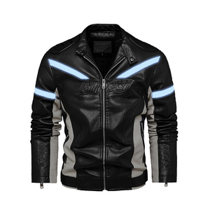 Meilleur prix, veste en cuir pour homme sur mesure, entièrement personnalisable, respirante, séchage rapide, mode hiver, logo personnalisé - Product Image 1