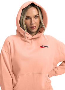 Sudaderas con capucha para mujer, venta al por mayor, Jersey de algodón de gran tamaño, sudaderas recortadas, ropa de calle con capucha, chaquetas de lana, ropa informal de invierno - Product Image 5