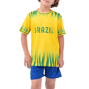 Nuevo Kit de uniforme de fútbol de secado rápido al por mayor Kits de ropa de fútbol Personalizados Baratos Niños Personalizar Logo Uniforme para niños - Product Image 1