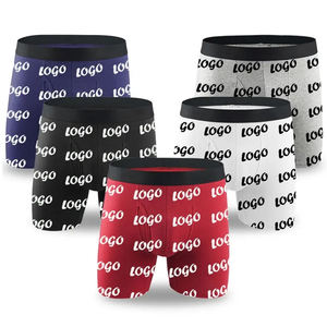 Bóxer de algodón para hombre, ropa interior de talla grande, talla grande, de bambú, Micromodal, con logotipo personalizado de fábrica, envío DDP - Product Image 2