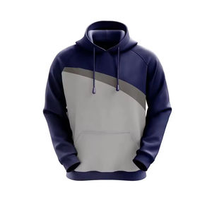 Sweat à capuche homme en coton lourd surdimensionné impression personnalisée pull de luxe sweats à capuche personnalisés thermiques en coton - Product Image 5