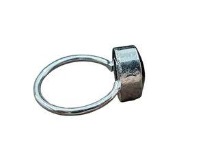 Anillo de mujer Piedra preciosa de ónix negro natural Piedra natal de Diciembre Aniversario Día DE LA MADRE Joyería hecha a mano Anillo de plata esterlina 925 - Product Image 4