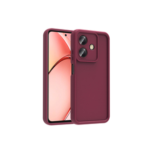 Funda de teléfono de TPU suave con diseño de piña y cubierta trasera de silicona a prueba de golpes para Oppo A3 A34 A58 Realme C53 - Rosa - Product Image 2