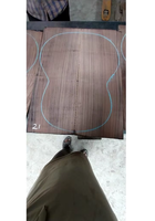 M.S. Set Kayu Gitar Premium Maple Buatan Tangan untuk Bagian Belakang/Samping, Kualitas Profesional untuk Siswa, Buatan India, Pickup Lainnya