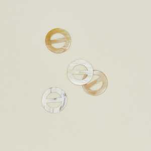 Servilleta de cuerno para decoración de mesa de boda y fiesta Color negro natural - Product Image 1