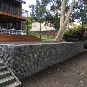 XBY Option économique jardinière clôture décorative fil de fer galvanisé 1x1x1 Gabion mur de soutènement gabion soudé - Product Image 1