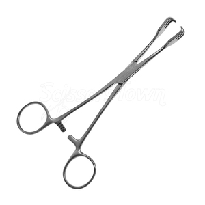 Lahey คีมดึงเครื่องมือผ่าตัดสแตนเลส6 14นิ้วเครื่องมือความแม่นยำโค้ง3x3 - Product Image 2