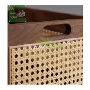 เชือกสานหวายเป็นมิตรต่อสิ่งแวดล้อมวัสดุตาข่ายสำหรับตกแต่งภายใน - Product Image 5