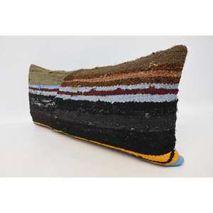 หมอนขนสัตว์ลายดอกวินเทจสไตล์โบฮีเมียนหรูหราขนาด18X18นิ้วสไตล์วินเทจดอกไม้สีน้ำตาลเย็บปะติดปะต่อกันเน้นสำหรับห้องนั่งเล่นผ้าทอเทคนิคขนาด16X36นิ้ว - Product Image 4