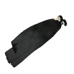 Superventas VQ Hair 100% Extensiones de cabello humano recto virgen vietnamita Punta plana 100g Entrega en 36 horas - Product Image 1