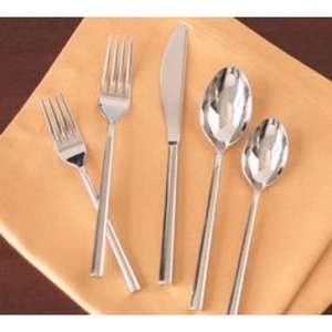 Juego de cubiertos de acero inoxidable moderno con superficie de alto brillo, sujeción cómoda y artesanía profesional - Product Image 6