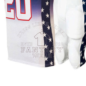 FANTASY WEAR 2026, Último Diseño, Jersey de Fútbol Americano con Estampado por Sublimación, Uniforme de Fútbol con Bordado Personalizado - Product Image 3