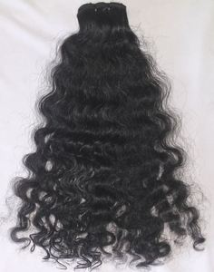 Super doble dibujado virgen indio queratina puntas pelo peluca hueso recto sin pegamento HD Cierre de encaje completo extensiones de cabello humano Natural - Product Image 3