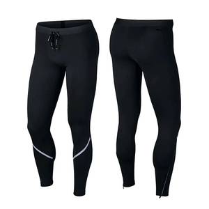 High Performance <b>Men's</b> <b>Compression</b> Gym <b>Leggings</b> Full Length Breathable Quick Dry Spandex/Nylon/Polyester 220g Drawstring Waist - Product Image 6