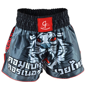 Nouveau modèle 2025 meilleur short de combat avec logo sur mesure short de grappling MMA de haute qualité fabriqué par Grace Collection - Product Image 4
