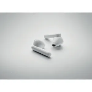 Audífonos Sonora TWS con Carga Solar y Bancos de Energía Promocionales Ecológicos - Product Image 1