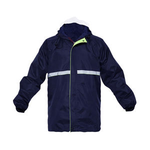 Traje de lluvia de algodón ajustado para hombre, chándal informal de Color sólido con un solo pecho, traje de lluvia de talla grande para primavera y otoño - Product Image 4