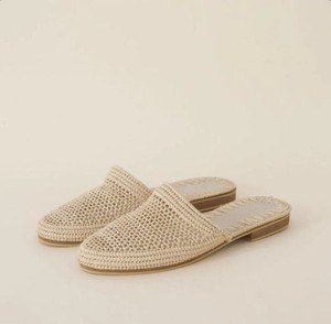 Handmade Raffia Sandals, Summer Sandals, Women's Summer <b>Shoes</b>, Beach <b>Shoes</b>, Ballerinas, Moroccan Sandals - Product Image 1