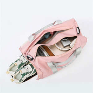 Bolsa de lona de gimnasio amigable para viajes con múltiples compartimentos de almacenamiento para entrenamiento y uso al aire libre - Product Image 2