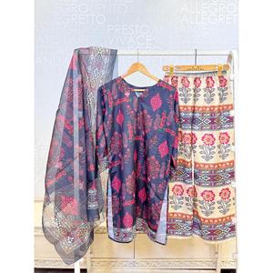 ชุดสูทผ้าชีฟองโบฮีเมียน 3 ชิ้น-SL00250 - Product Image 5