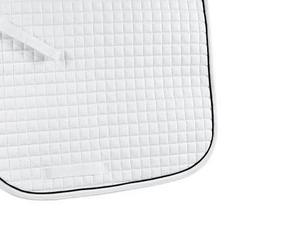 Sudadero Inglés Resistente y de Venta Caliente para Montar a Caballo, Ligero, con Borde Negro, Blanco, Acolchado de Espuma Suave, Algodón y Poliéster - Product Image 3