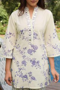 Summer Cotton Long Co ord set bolsillos dobles India Fabricante Mayorista Kurtis para mujeres en India Modest Women Set - Product Image 3